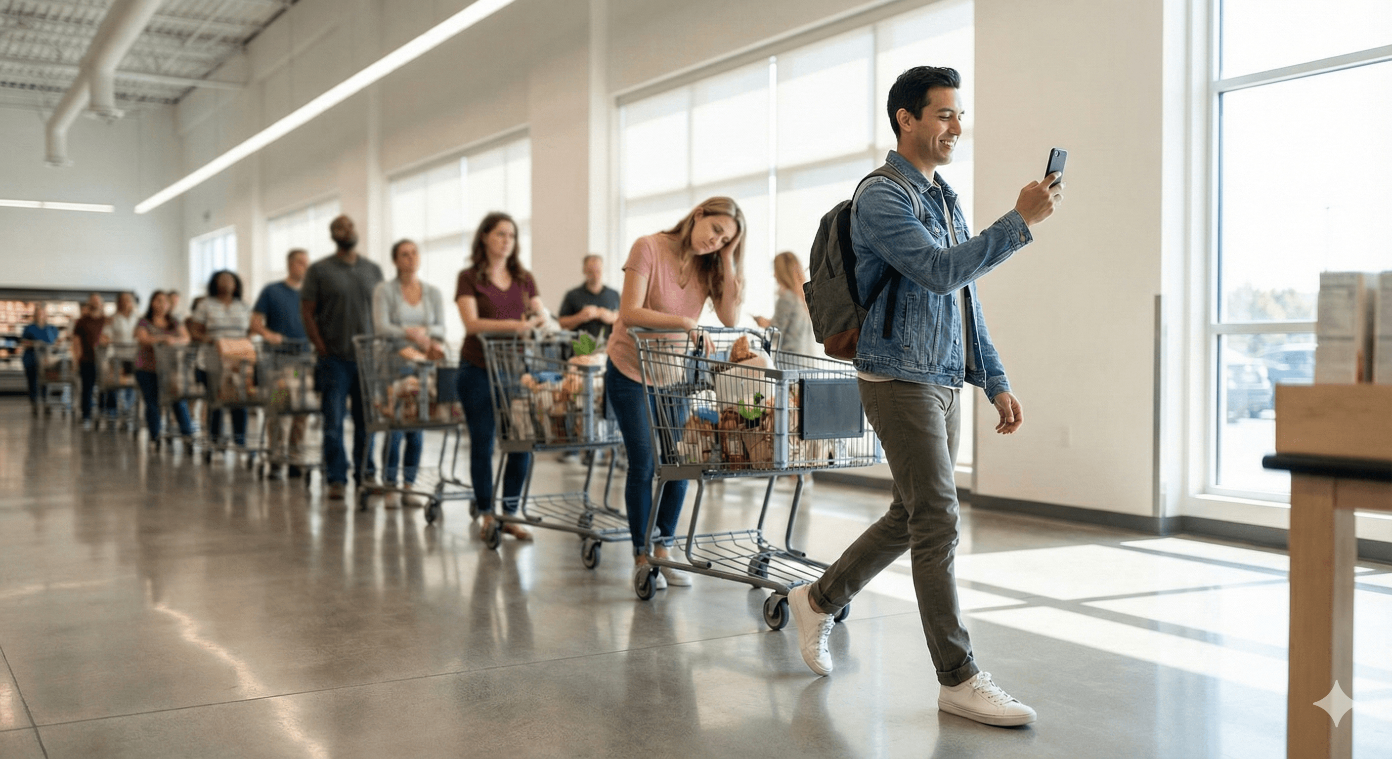 Less Waiting in Line